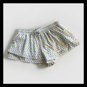 Roller Rabbit x Target Disco Hearts Wave Drawstrings Shorts Sz M